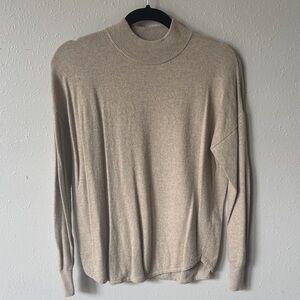 Madewell Mock Neck Turtleneck, Size Small